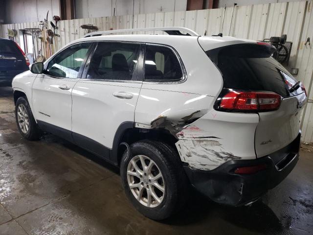 1C4PJMCS4FW564918 - 2015 JEEP CHEROKEE LATITUDE WHITE photo 2