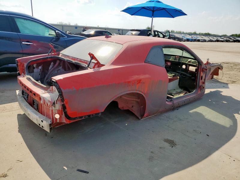 2C3CDZFJ7NH238120 - 2022 DODGE CHALLENGER R/T SCAT PACK RED photo 3