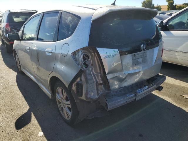 JHMGE8H54BC027720 - 2011 HONDA FIT SPORT SILVER photo 2