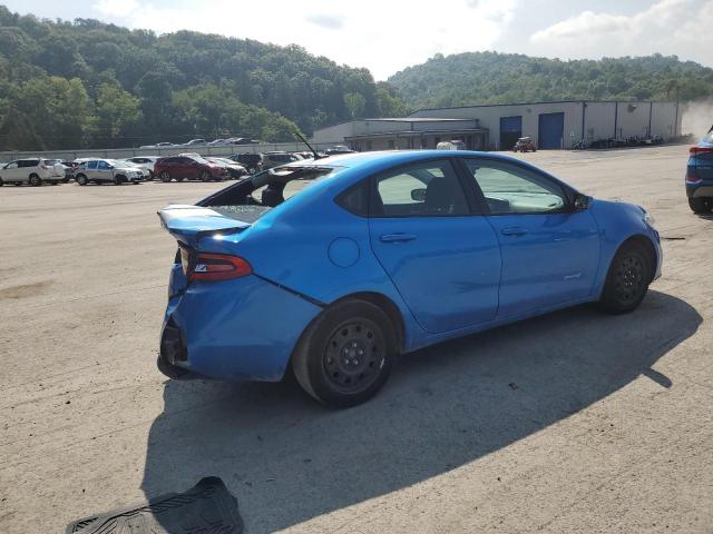 1C3CDFAAXGD517406 - 2016 DODGE DART SE BLUE photo 3