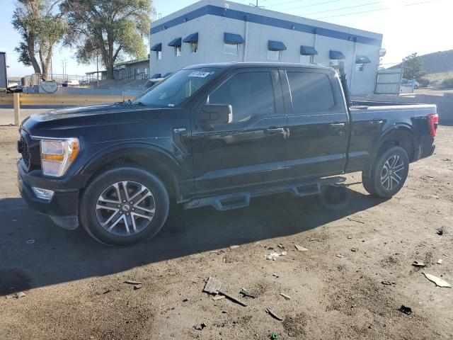 1FTEW1CP7MFB09190 - 2021 FORD F150 SUPERCREW BLACK photo 1