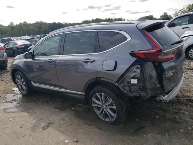 7FARW2H96NE046983 - 2022 HONDA CR-V TOURING GRAY photo 2