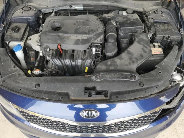 5XXGU4L3XGG071618 - 2016 KIA OPTIMA EX BLUE photo 11