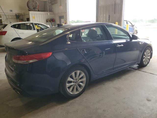 5XXGU4L3XGG071618 - 2016 KIA OPTIMA EX BLUE photo 3