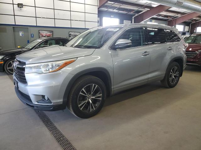 5TDJKRFH1GS250855 - 2016 TOYOTA HIGHLANDER XLE SILVER photo 1