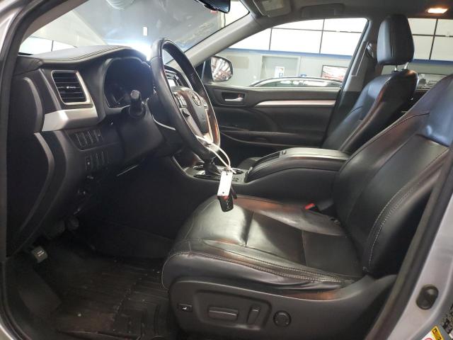 5TDJKRFH1GS250855 - 2016 TOYOTA HIGHLANDER XLE SILVER photo 7