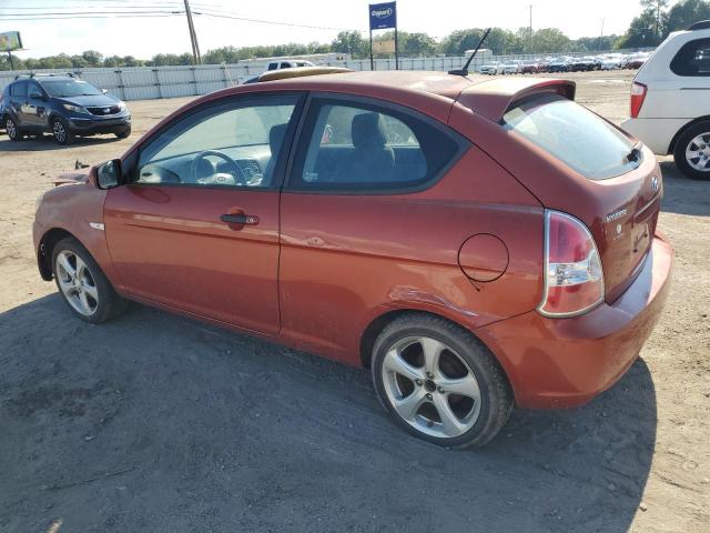 KMHCN3AC7AU162397 - 2010 HYUNDAI ACCENT SE ORANGE photo 2