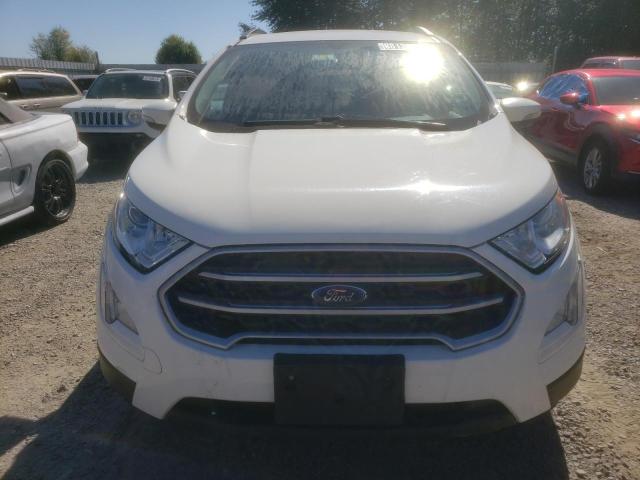 MAJ3P1TE0JC217995 - 2018 FORD ECOSPORT SE WHITE photo 5