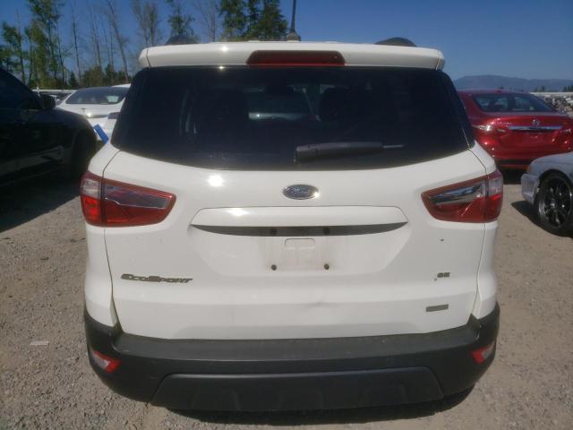 MAJ3P1TE0JC217995 - 2018 FORD ECOSPORT SE WHITE photo 6