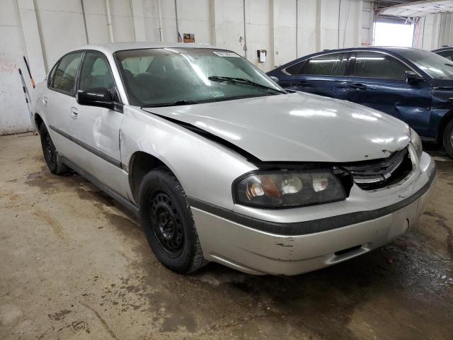 2G1WF52E129170769 - 2002 CHEVROLET IMPALA SILVER photo 4