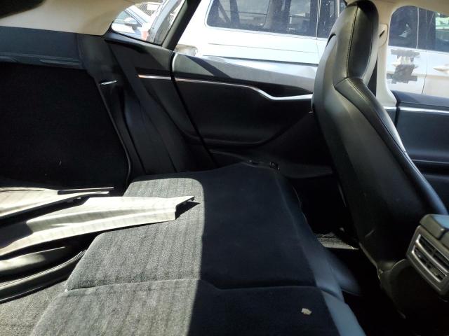 5YJSA1H12EFP56348 - 2014 TESLA MODEL S Կապույտ լուսանկար 10