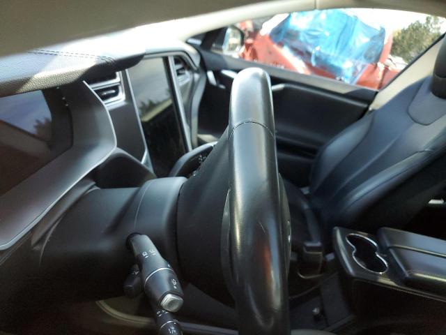 5YJSA1H12EFP56348 - 2014 TESLA MODEL S Կապույտ լուսանկար 9