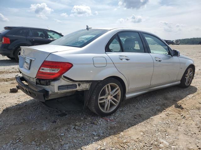 WDDGF4HB6CR238841 - 2012 MERCEDES-BENZ C 250 SILVER photo 3