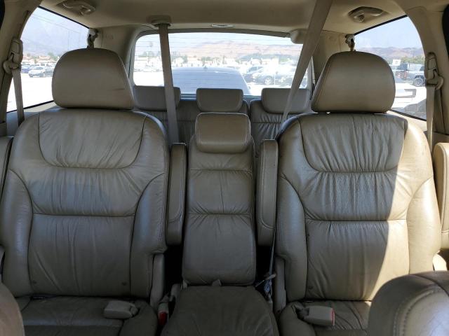 5FNRL3H75AB049490 - 2010 HONDA ODYSSEY EXL WHITE photo 10