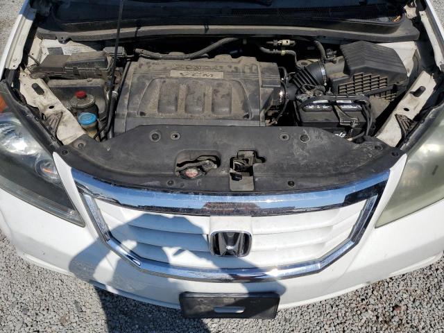 5FNRL3H75AB049490 - 2010 HONDA ODYSSEY EXL WHITE photo 12