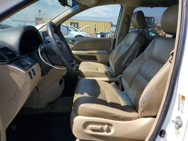 5FNRL3H75AB049490 - 2010 HONDA ODYSSEY EXL WHITE photo 7