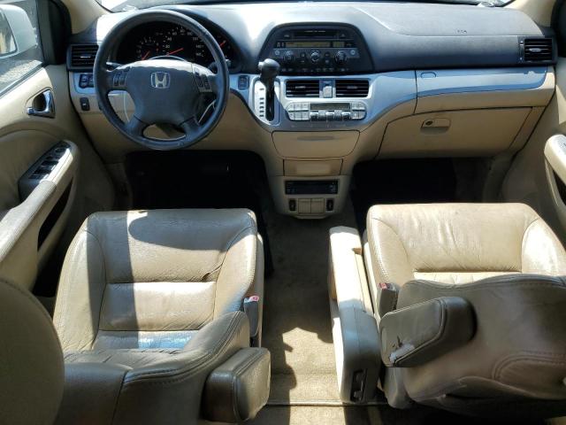 5FNRL3H75AB049490 - 2010 HONDA ODYSSEY EXL WHITE photo 8