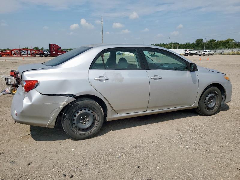 5YFBU4EE9DP160298 - 2013 TOYOTA COROLLA BASE SILVER photo 3
