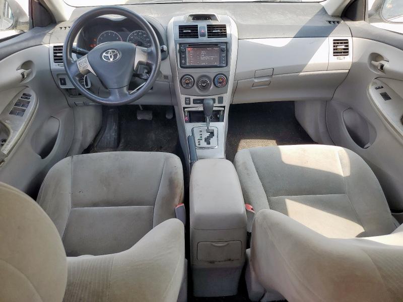 5YFBU4EE9DP160298 - 2013 TOYOTA COROLLA BASE SILVER photo 8