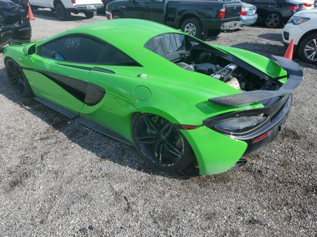 SBM13DAA6KW006600 - 2019 MCLAREN AUTOMOTIVE 570S GREEN photo 2