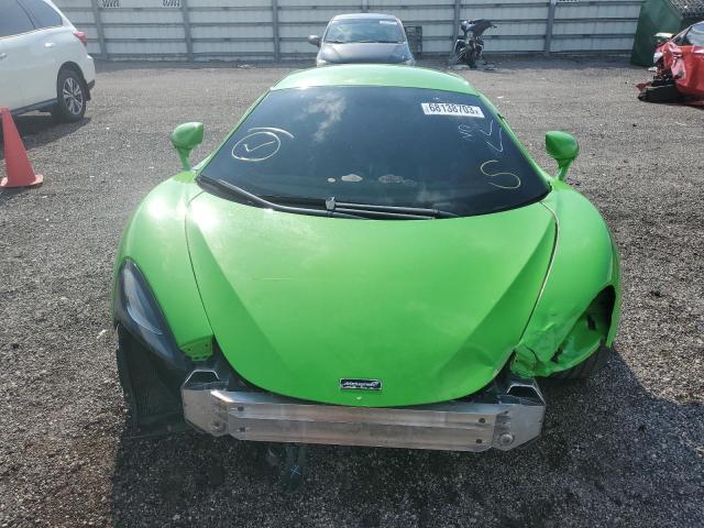 SBM13DAA6KW006600 - 2019 MCLAREN AUTOMOTIVE 570S GREEN photo 5