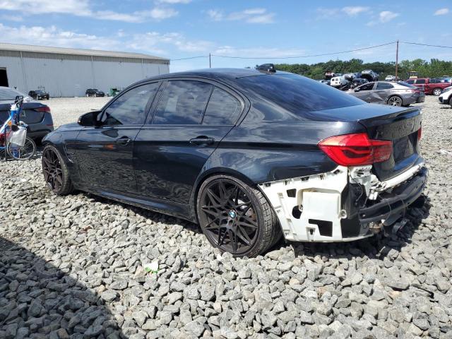WBS8M9C57J5J79525 - 2018 BMW M3 BLACK photo 2