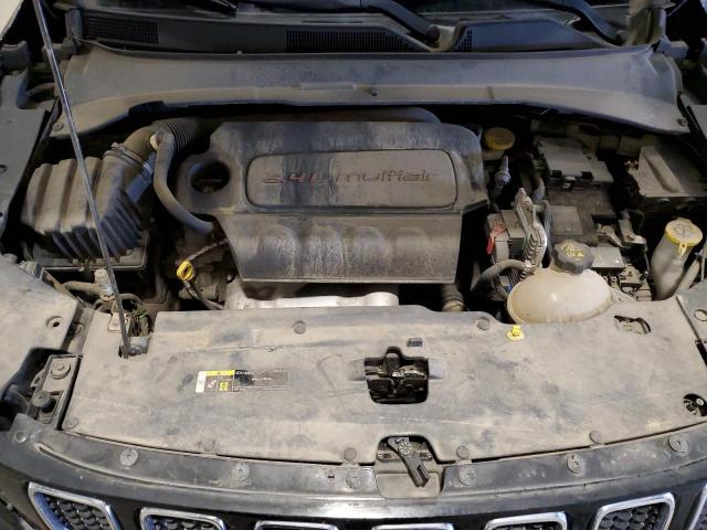 3C4NJDBB9HT692783 - 2017 JEEP COMPASS LATITUDE შავი ფოტო 12