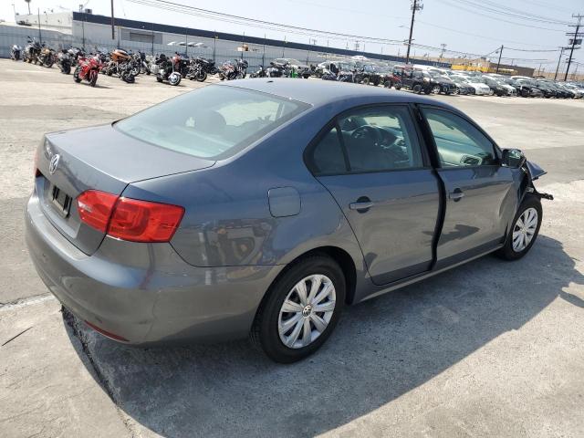 3VW2K7AJXEM333150 - 2014 VOLKSWAGEN JETTA BASE 灰色 照片 3