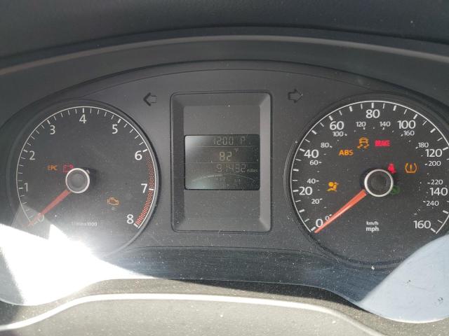 3VW2K7AJXEM333150 - 2014 VOLKSWAGEN JETTA BASE 灰色 照片 9