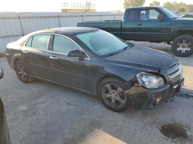 1G1ZC5E08CF154437 - 2012 CHEVROLET MALIBU 1LT BLACK photo 4