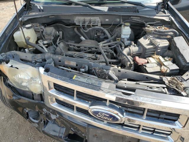 1FMCU02Z58KC90762 - 2008 FORD ESCAPE XLS BLACK photo 11