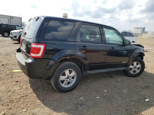 1FMCU02Z58KC90762 - 2008 FORD ESCAPE XLS BLACK photo 3