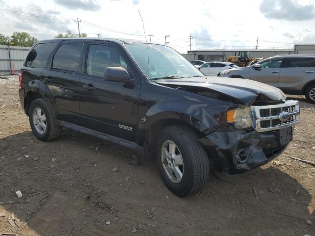 1FMCU02Z58KC90762 - 2008 FORD ESCAPE XLS BLACK photo 4