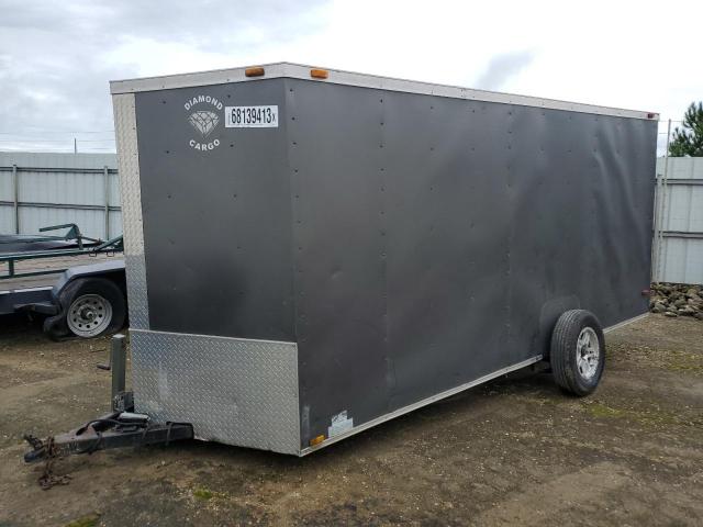 53NBE1414F1024912 - 2015 DIAM TRAILER GRAY photo 2