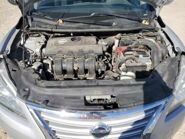 3N1AB7AP3DL773575 - 2013 NISSAN SENTRA S 银色 照片 11