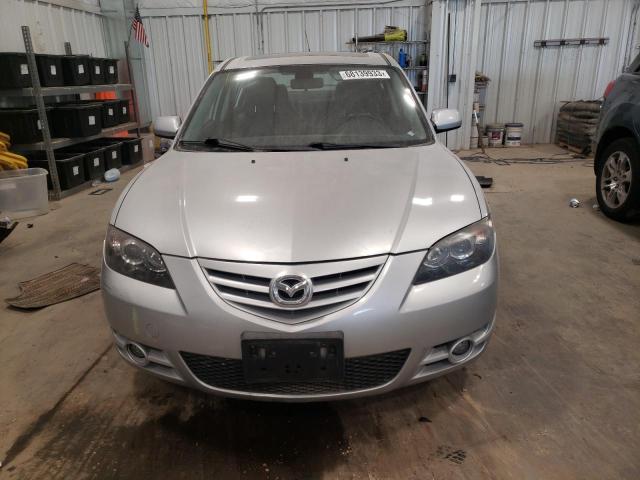 JM1BK323261405470 - 2006 MAZDA 3 S SILVER photo 5