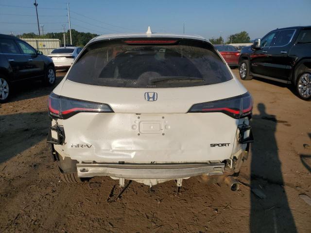 3CZRZ2H50RM705605 - 2024 HONDA HR-V SPORT WHITE photo 6