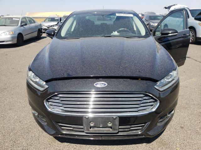 3FA6P0LU4ER306555 - 2014 FORD FUSION SE HYBRID BLACK photo 5