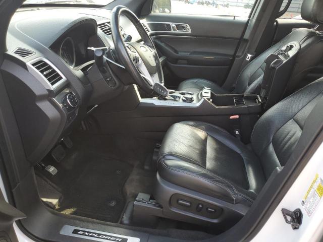 1FM5K8GT6EGA00223 - 2014 FORD EXPLORER SPORT WHITE photo 7
