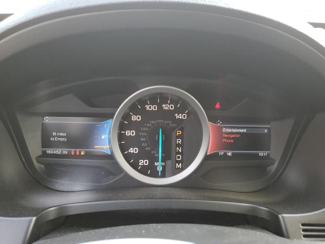 1FM5K8GT6EGA00223 - 2014 FORD EXPLORER SPORT WHITE photo 9