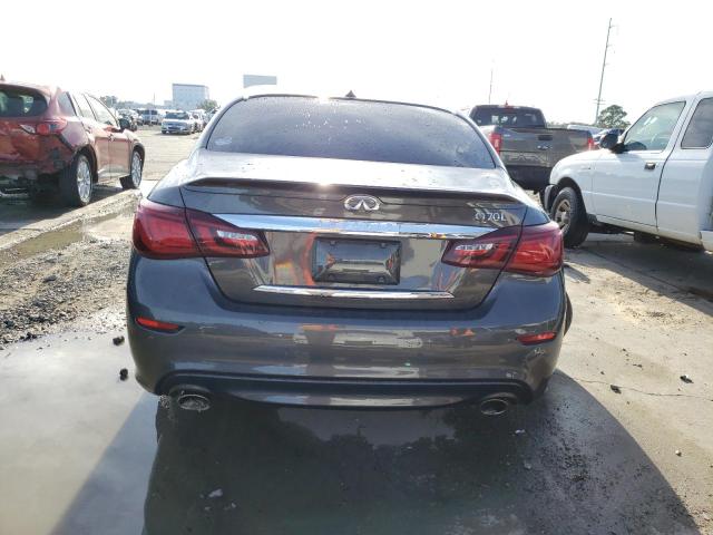 JN1BY1PP2FM601389 - 2015 INFINITI Q70L 3.7 GRAY photo 6