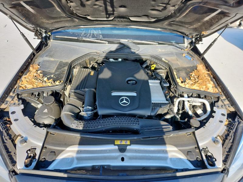 WDDWF4KB5JR347616 - 2018 MERCEDES-BENZ C 300 4MATIC BLACK photo 11