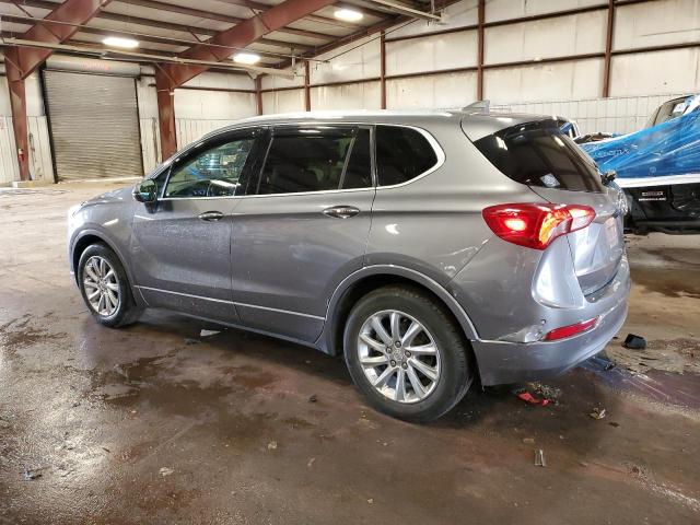 LRBFXCSAXKD002054 - 2019 BUICK ENVISION ESSENCE Сріблястий фото 2