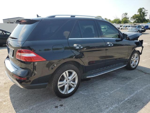 4JGDA5HB7EA357397 - 2014 MERCEDES-BENZ ML 350 4MATIC BLACK photo 3