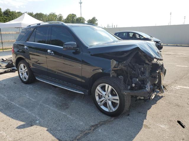 4JGDA5HB7EA357397 - 2014 MERCEDES-BENZ ML 350 4MATIC BLACK photo 4