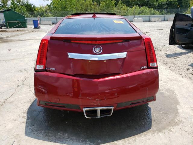 1G6DK1EDXB0116955 - 2011 CADILLAC CTS PERFORMANCE COLLECTION Красный фото 6