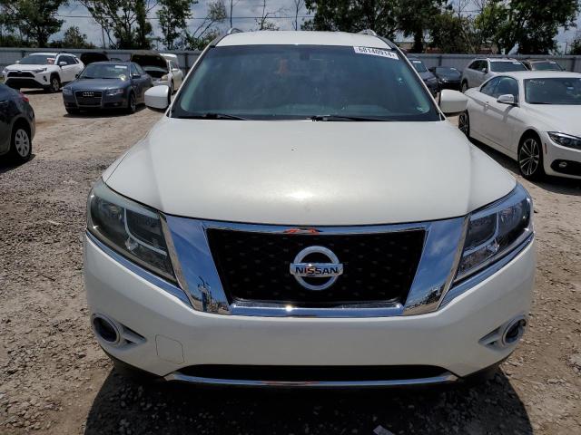 5N1AR2MN3DC637542 - 2013 NISSAN PATHFINDER S WHITE photo 5