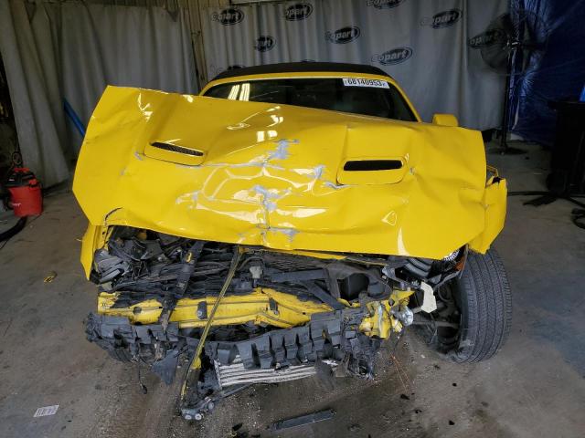 1FATP8UH4J5157032 - 2018 FORD MUSTANG YELLOW photo 5