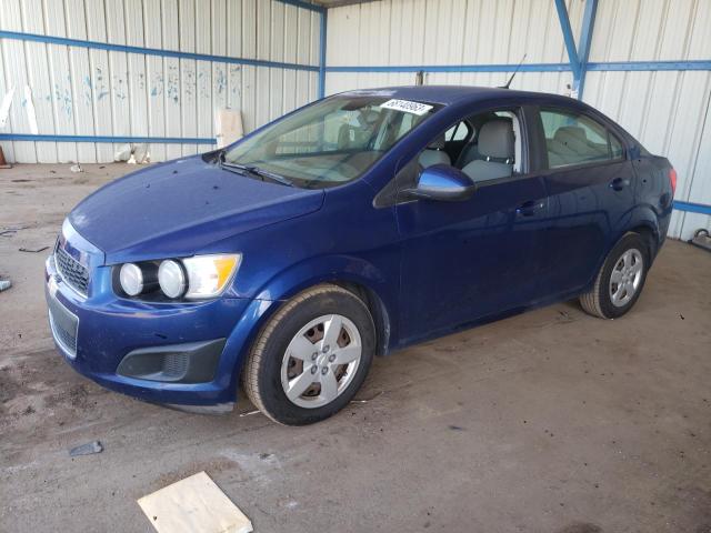 1G1JB5SH3D4177681 - 2013 CHEVROLET SONIC LS BLUE photo 1