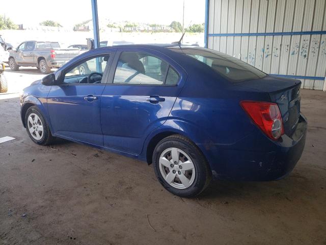 1G1JB5SH3D4177681 - 2013 CHEVROLET SONIC LS Mavi foto 2